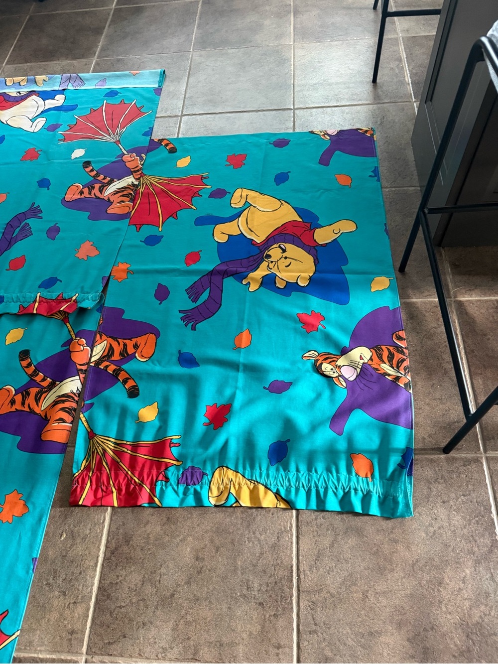 Vintage Winnie the pooh fabric 2 pieces